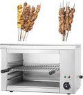 Mini-oven Commerciële elektrische oven, 4000 W wandmonteerbare thermostatisch gecontroleerde salamander vleeskuikens, met verwijderbare oliebak, kip