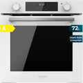 Grill Cecotec Bolero Hexa M226000 Multifunctionele oven, 60 cm, 2800 W, 72 l, 7 functies, Steam Base X2, Glass wit A, ingebouwd, grillmodus, Defroest