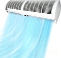 Wand-airconditioner Gyqssd Wandgemonteerde Luchtgordijnen, Voor Deuren 100cm/39.31In-wit