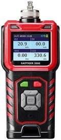 Cudtapi Gasdetector Nieuwe industriële 4-in-1 draagbare multigasdetector, met LCD-display en IP66-bescherming Gaslekdetector(H2S:0-100PPM)