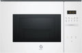 Balay Grill, 38 cm, 25 l, draaibare plaat 31,5 cm, 3CG5175B2, 8 recepten, 2021, wit glas, frameloze ingebouwde magnetron, Aqualisis, met grill
