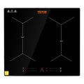 Kookplaat Vevor Inductiekookplaat, 6800 W, 4 platen, 9 warmtestanden, touchscreen, ingebouwde inductiekookplaat