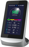 Gasdetector Soywim, Kooldioxide Detector CO2 Detector Luchtkwaliteit Detector TUYA Smart WIFI-verbinding Engelse versie, Snelle reactie