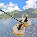 Schoonmaakgereedschap Generisch Elektrische telescopische reinigingsborstel, voor zonnepanelen, met roterende kop, efficiënte stofverwijdering, ideaal