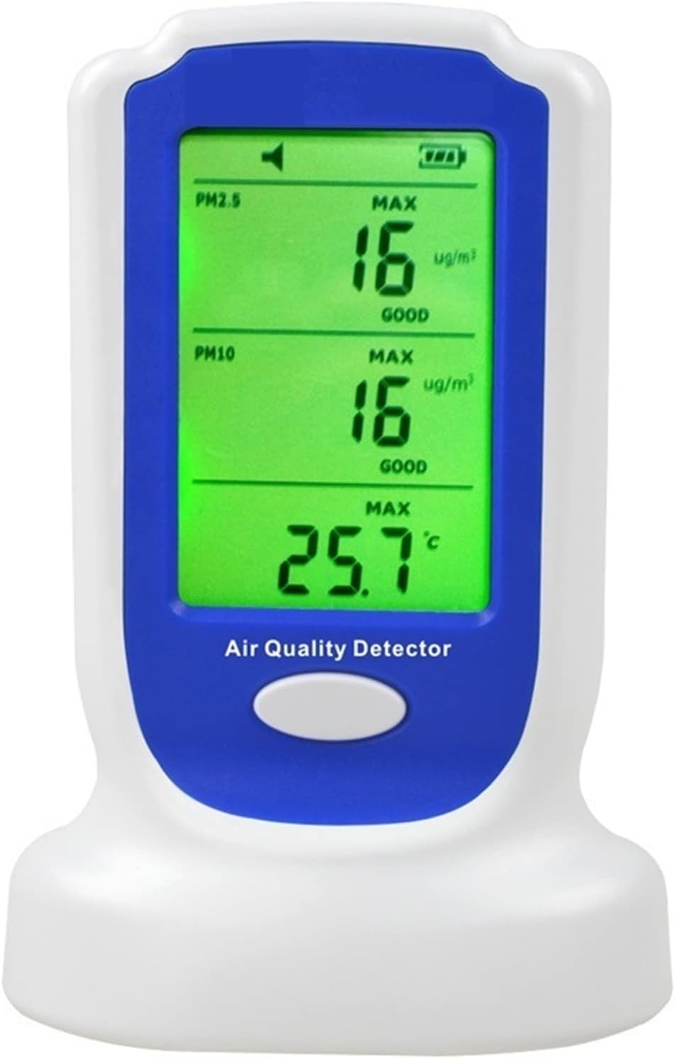 Luchtkwaliteitsmeter Luchtkwaliteitsdetector Digitale gasanalysator Tester Meter Oplaadbaar