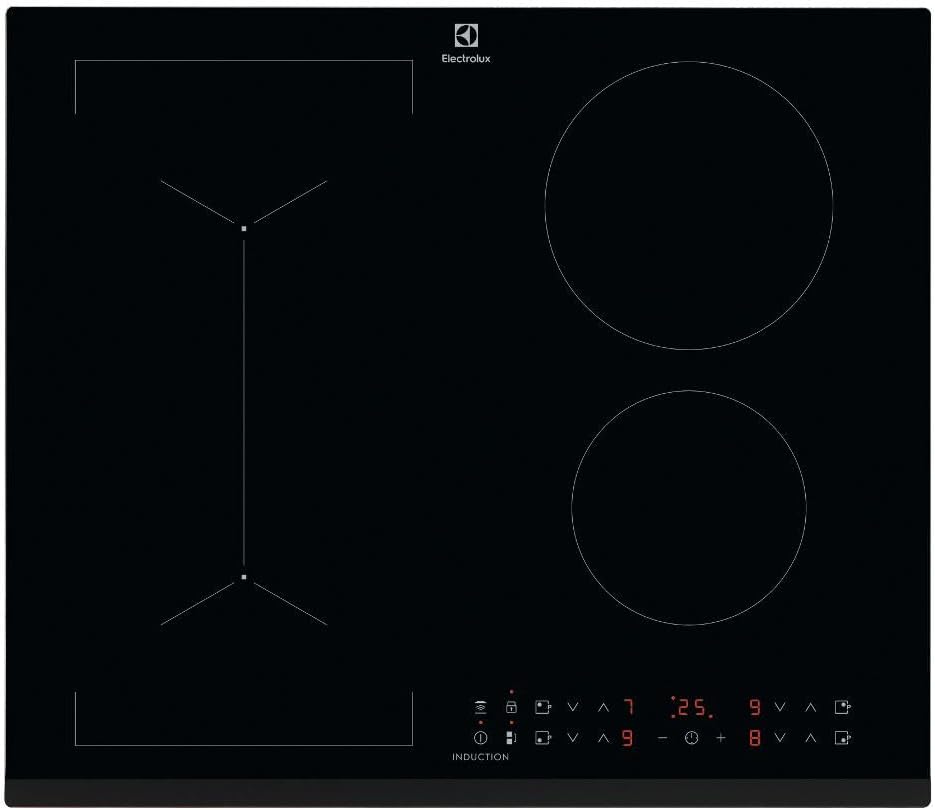 Electrolux Kookplaat LIV63431BK Zwart Ingebouwd (Plaatsing) 60 cm Zone, met inductiekookplaat 4 zones