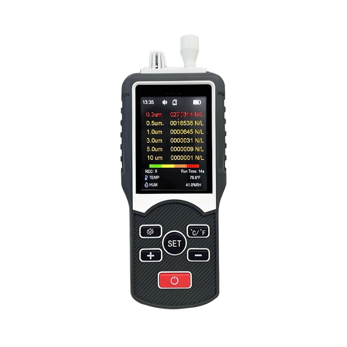 Joxlover Luchtkwaliteitsmeter Luchtkwaliteitsmonitor, luchtkwaliteitstester, voor thuiskantoor school