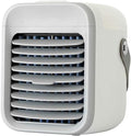 Mobiele airco Luchtkoeler Verdampingsmini-luchtkoeler, met luchtbevochtiger 3 snelheden Instelling, persoonlijke airconditioner USB-spray Draagbaar