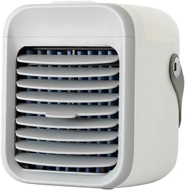 Mobiele airco Luchtkoeler Verdampingsmini-luchtkoeler, met luchtbevochtiger 3 snelheden Instelling, persoonlijke airconditioner USB-spray Draagbaar