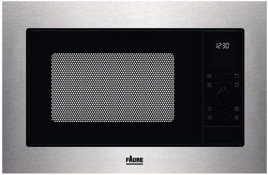 Faure Grill ingebouwde magnetron 25l 900w roestvrij staal fmsn7dx