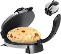 Lhuitui Quesadilla-maker 1500W Anti, Aanbak Automatische Roti Machine, Elektrische Tortillapress & Chapati Maker, Aanbak Chapati Maker