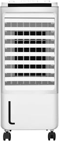 Growmania.ES Mobiele airco airconditioner, verdampingsluchtkoeler 80 W, 3 snelheden, luchtkoeler, met waterreservoir, automatische oscillatie, stil