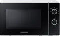 Magnetron Samsung Solo-, 700 W, met 20 l volume, 5 standen, MS20A3010AH/EG, wit/zwart, epoxy gaarruimte, ontdooid