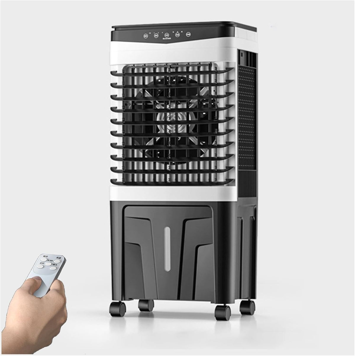 Sxzyhjyc Mobiele airco Draagbare airconditioner, 7.5H Timing Functie Verdampingskoeler, Drie Verstelbare Windsnelheden, Koeling Kleine Koeler, Fabriek