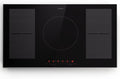 Klarstein Kookplaat inductiekookplaat, 7000 W, 4-platenset, touch-display en timer, keramische kookplaat, moderne kookplaten