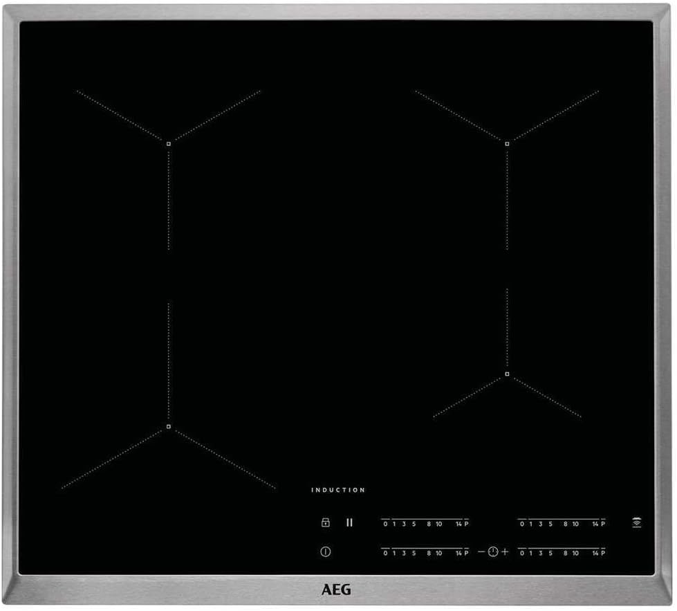 AEG Kookplaat IKB64431XB Zwart Ingebouwd Inductiekookplaat zones 4