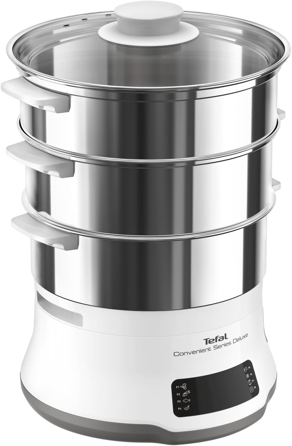 Tefal Steamers Comfort-serie Deluxe stoomkoker, eenvoudig touchscreen VC502D