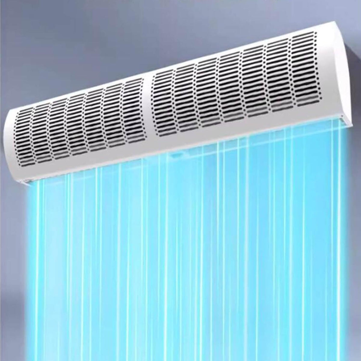 Wand-airconditioner '60 cm wandgemonteerde commerciële airconditioner, met afstandsbediening - energiezuinige binnenkoeleenheid, voor bedrijven