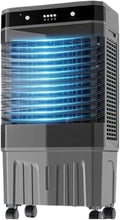 Mobiele airco Koeler Verdampingsluchtkoeler, 60 cm), met 3 snelheden 12H timer Koelventilator, met watertank Draagbare airconditioner