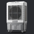 Gwfblid Mobiele airco airconditioner, met 55 liter tank, oscillatie van 120 graden, zonder slang, draagbaar, stil, ventilator, voor koude lucht