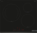 Bosch Kookplaat PIJ631HC1E Inductiekookplaat, 60 cm, serie 6, 3 kookzones, zwart, Elektronica DirectSelect, PerfectFry Plus, intelligent