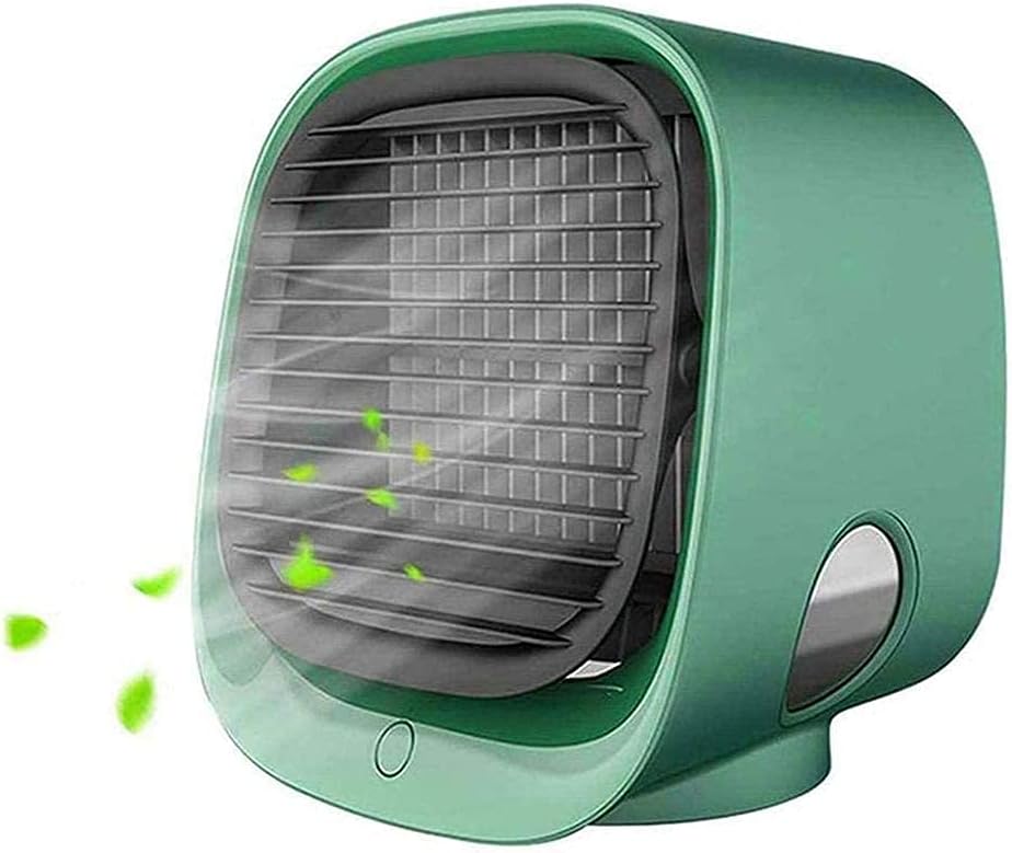 Mobiele airco Luchtkoeler Draagbare verdampingsluchtkoeler, met 3 ventilatorsnelheden, mini-airconditionerkoeler en luchtbevochtiger, luchtreiniger