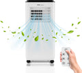 Ufesa Mobiele airco Airconditioners A9 3in1, 9000 BTU/dag, 24 uurs Timer, Tot 15m2, Gas R290, Afstandsbediening, Koelen, Ventileren en Ontvochtigen