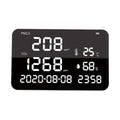 Fafeicy Luchtkwaliteitsmeter Binnenluchtkwaliteitsmonitor, CO2- en, met Wandmontage