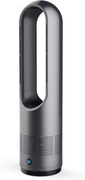 Ventilator InnovTec Hugfree Zuilventilator, 40 W/1400 W, 50 Hz, 8 snelheden, zonder bladen, laag verbruik, laag geluidsniveau, warm en koud gebruik