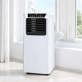 Mobiele airco Beachtiful 9000 BTU, 24-uurs timer, 3-in-1 (koelt 20 m2), afstandsbediening, stille airco, met ventilator en ontvochtiger, led-display
