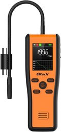 Elitech Gasdetector PPM Infrarood-koudemiddel-gaslekdetector, met APP en OTA-upgradefunctie, vast positioneerbare HVAC-lekdetector