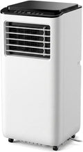Mobiele airco Draagbare airconditioner, 24-uurs timer, 2 snelheden, 120° oscillatie, voor ruimtes tot 300 m2 - energiezuinige koeloplossing, inlaatkit
