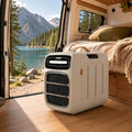 Mirrsset Mobiele airco airconditioning, 4800 BTU koeling, 800 W, met verwarming