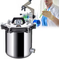Instrumentsterilisatiebakk Draagbare Stoomsterilisator, Hoge drukautoclaaf, voor Medisch, Tand- en Laboratoriummateriaal, Roestvrij staalbouw