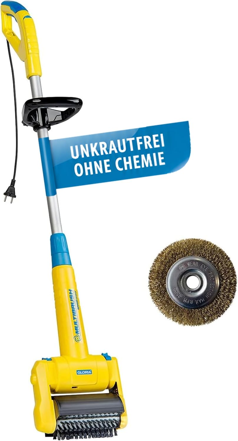 Onkruidverdelger Gloria Multibrush Speed Control 230 V, Elektrische Tuingereedschap, Onkruidborstel, Voegenreiniger, Reinigingsborstel