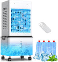 Glowite Mobiele airco airconditioner, 12 l, zonder afvoer