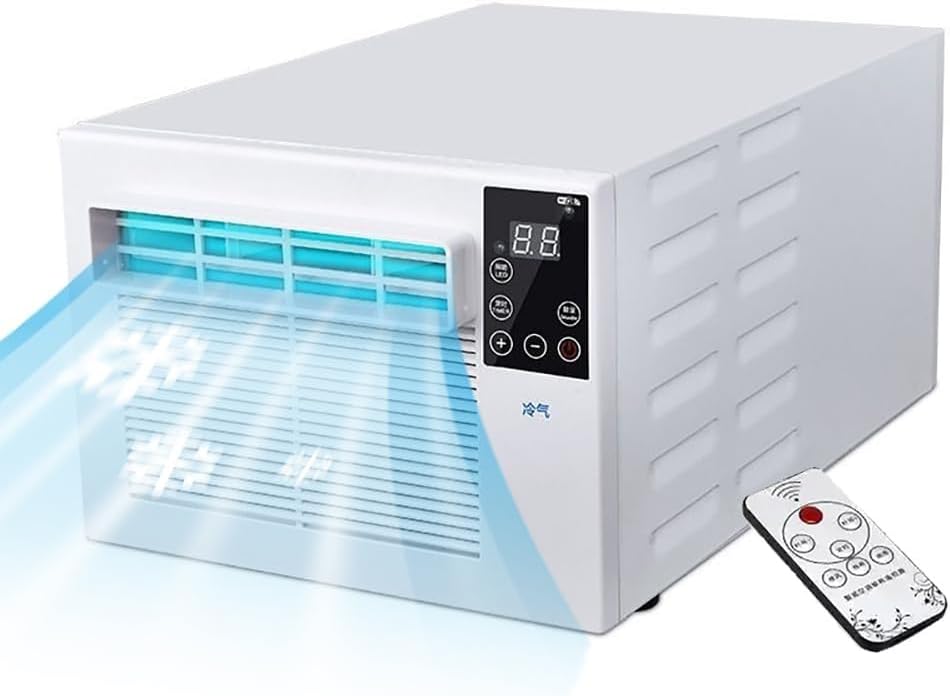 Mobiele airco Snelkoelende Draagbare Airconditioner, Persoonlijke Luchtkoeler en Ontvochtiger, voor Slaapkamer, Keuken, Huurhuis, Slaapzaal