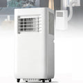 Mobiele airco Huanqin, krachtige 14000 BTU airconditioning unit, 4-in-1 luchtkoeler, 11000but, zonder buitenunit, met afstandsbediening, voor thuis