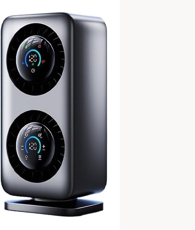 Mobiele airco Lijiaxiuyc-101 Draagbare luchtkoeler Mini Desktop-luchtkoeler, voor dubbele ventilator in de slaapkamer