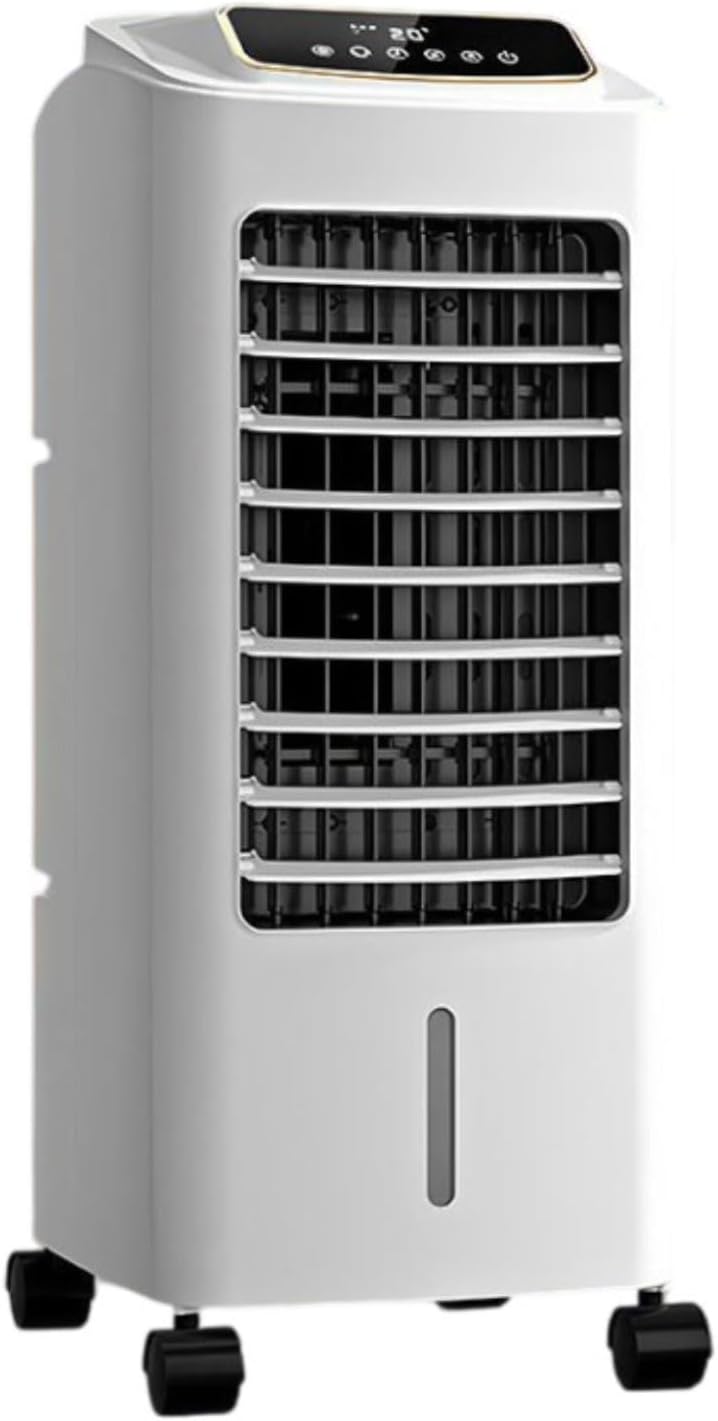 Mobiele airco Draagbare airconditioner, 12 uur timer, met 120° oscillatie, 3 modi, 3 snelheden, mistfunctie, stille verdampingskoeler