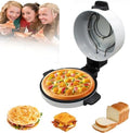 Pizzamaker Elektrische Pizza Oven, 12 inch Arabisch Brood Maker Machine, Zelfgemaakte Pizza in 6 Minuten, Arabisch Brood - 2000W Draagbare, Geschikt