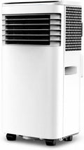 Huanqin Mobiele airco Draagbare 7000 BTU, 3-in-1 Koelfan en Luchtontvochtiger, Zonder Installatie, Snelle Koeling Compressor, met Slang