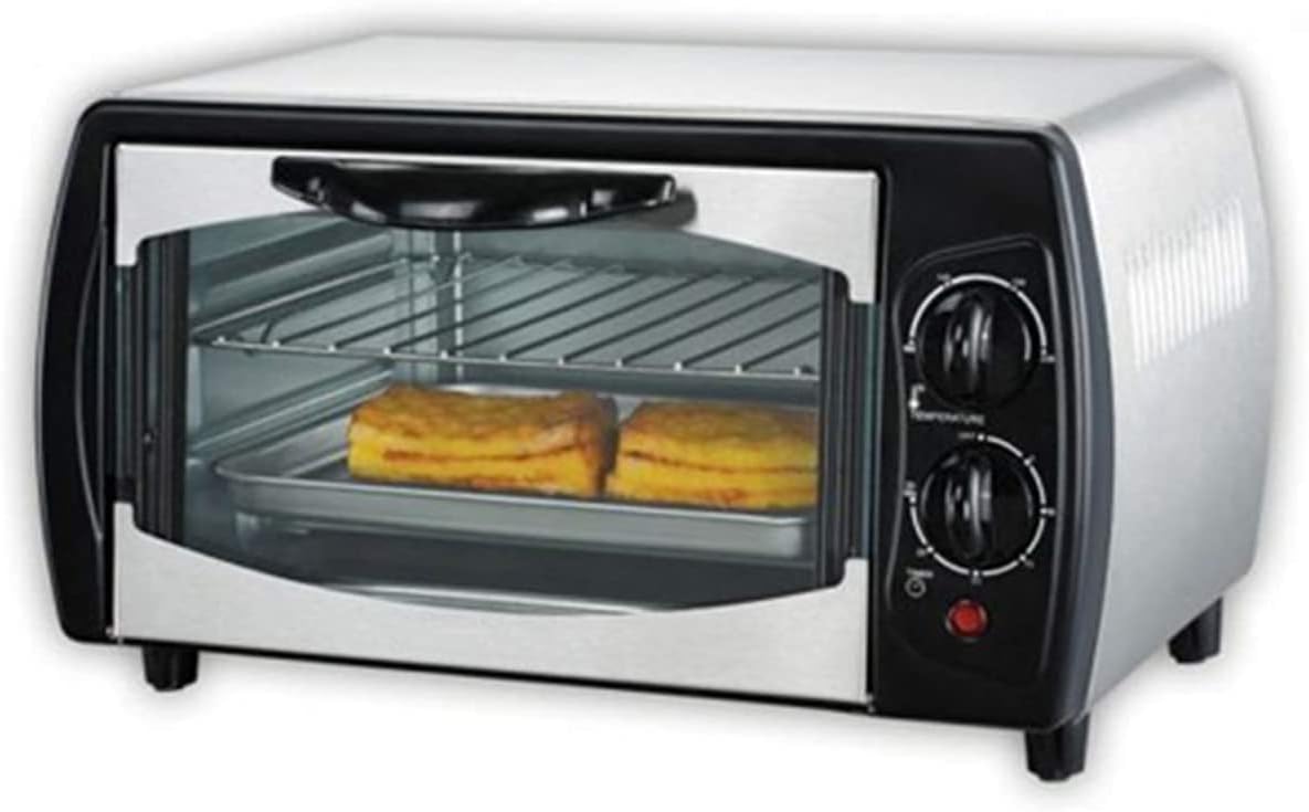 Rkyrrki Mini-oven Oven Enkele Ventilator Roestvrij Staal Een Energie Rating, Roestvrij Staal Ideaal, Voor Roosteren, Bakken Nuttig