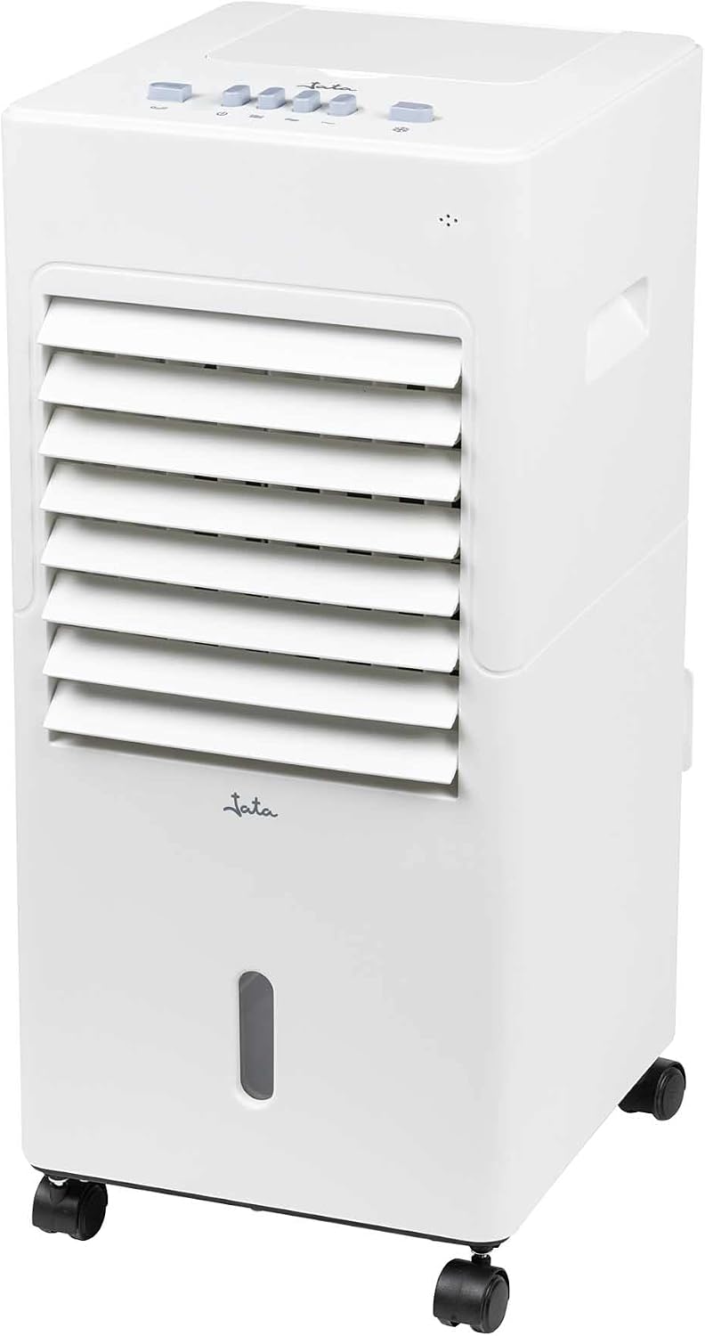 Mobiele airco Jata JVAC2003 Luchtkoeler, 65 W, 3-in-1, 6 liter tank, 3 snelheden, zonder slang, draagbare airconditioning, ventilator, oscillatie