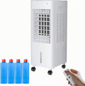 Mobiele airco draagbare airconditioner, zonder slang Verdampingskoeler 4L, 4-in1 luchtkoeler Draagbare airconditioner, 12L watertank