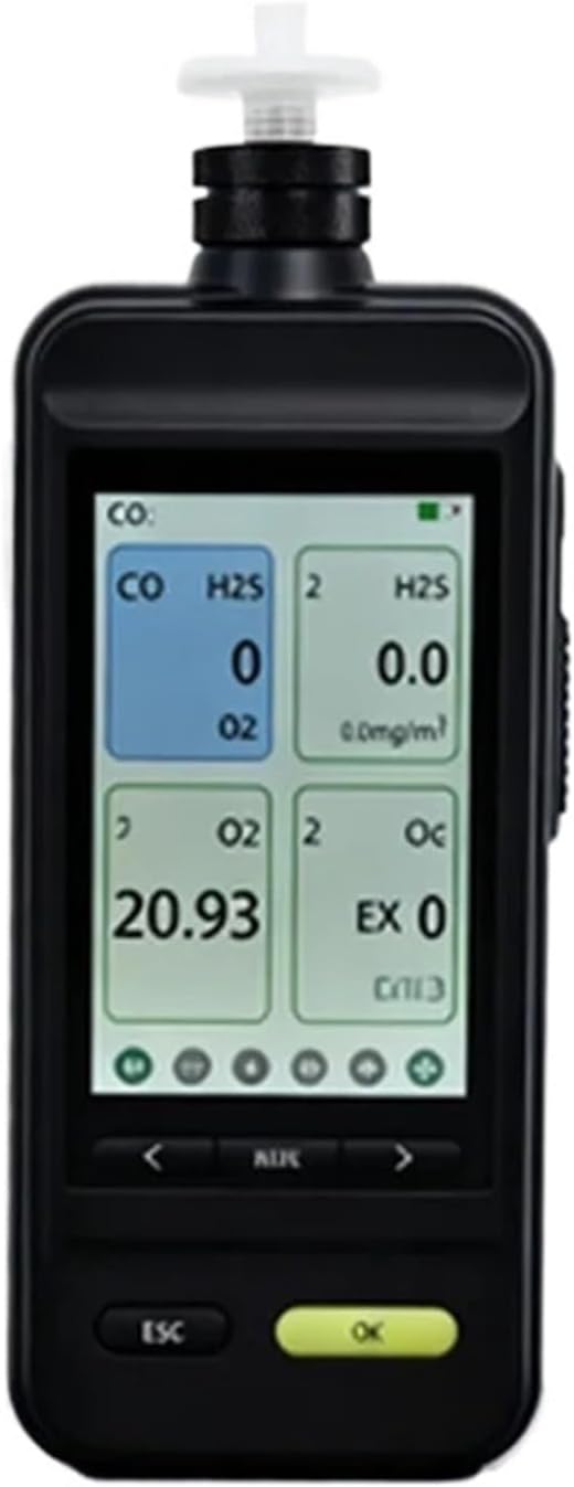Yjiaztfpd Gasdetector CO2-kooldioxidegastester