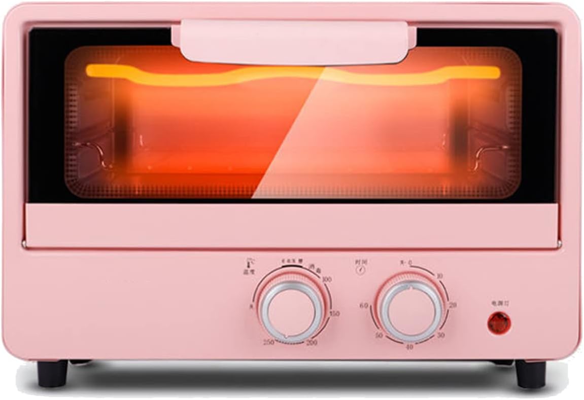 Wanwen Mini-oven Mini Magnetron, Thuis Elektrisch Oven 12L, Aanrecht Magnetron, Met Airfryer, Multifunctionele Automatische Oven Gebakken Eitaartjes