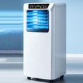Sxzyhjyc Mobiele airco Draagbare airconditioner, met afstandsbediening 24 uur timer slaapmodus, stille slimme AC-eenheid koelt tot 300 m2