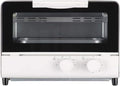 Rkyrrki Mini-oven Broodrooster, elektrische oven, huishouden, kleine, automatische bakfunctie, grote capaciteit, desktop-taartoven, modieus, nuttig
