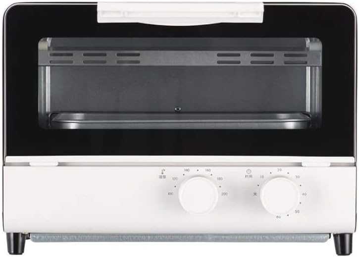 Rkyrrki Mini-oven Broodrooster, elektrische oven, huishouden, kleine, automatische bakfunctie, grote capaciteit, desktop-taartoven, modieus, nuttig
